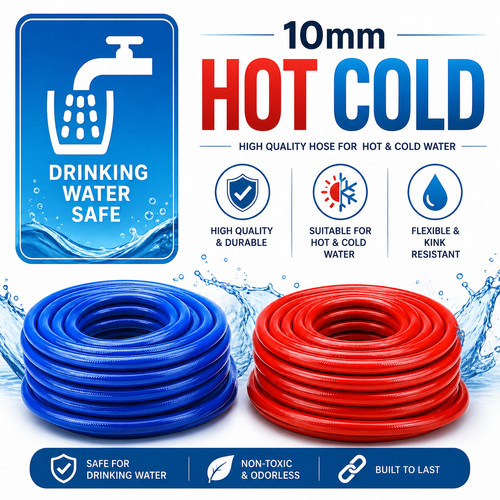 Caravan fresh water pipe - caravan, 10mm